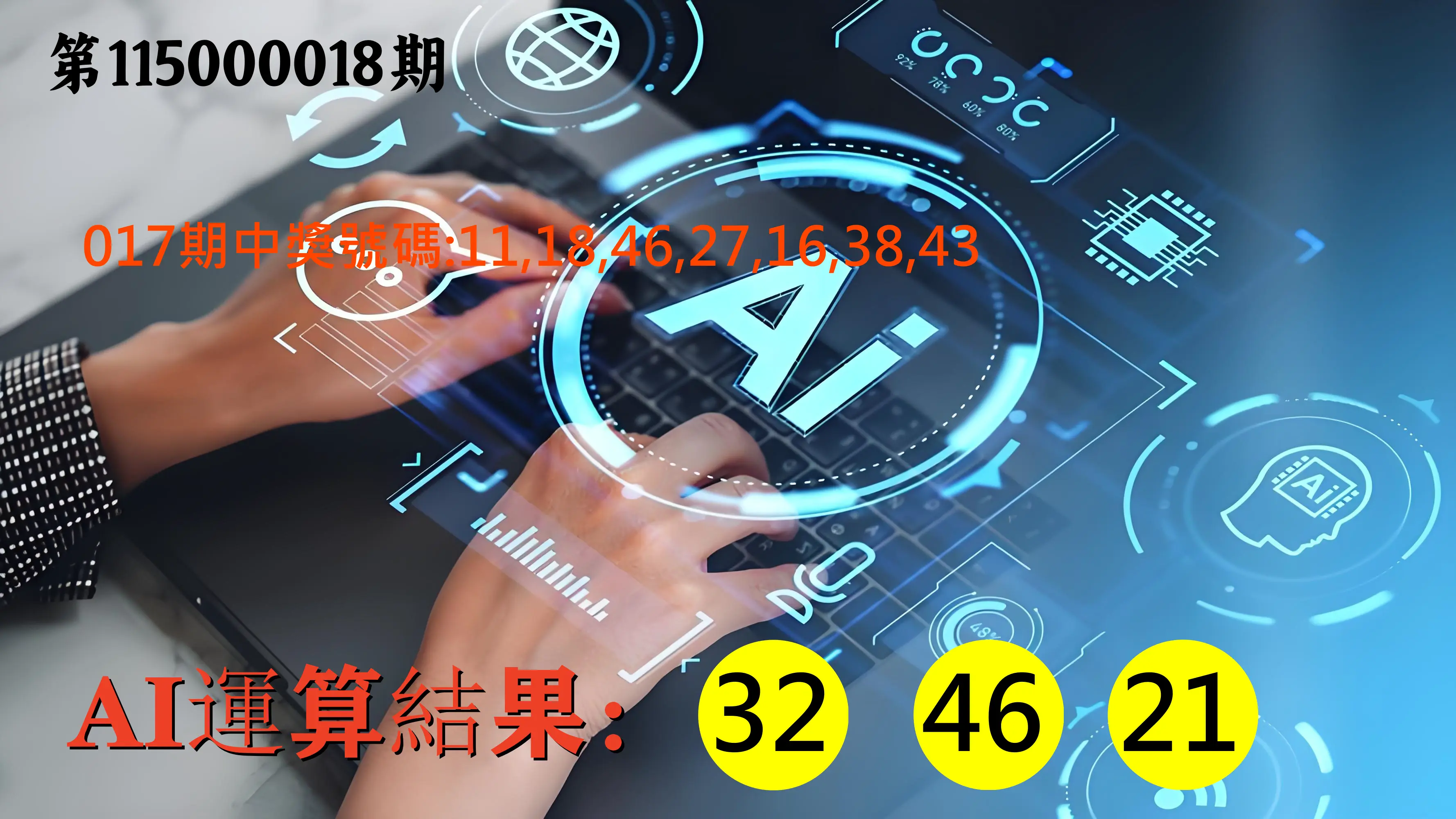 大樂透第115000018期(02/17)AI運算3膽號
