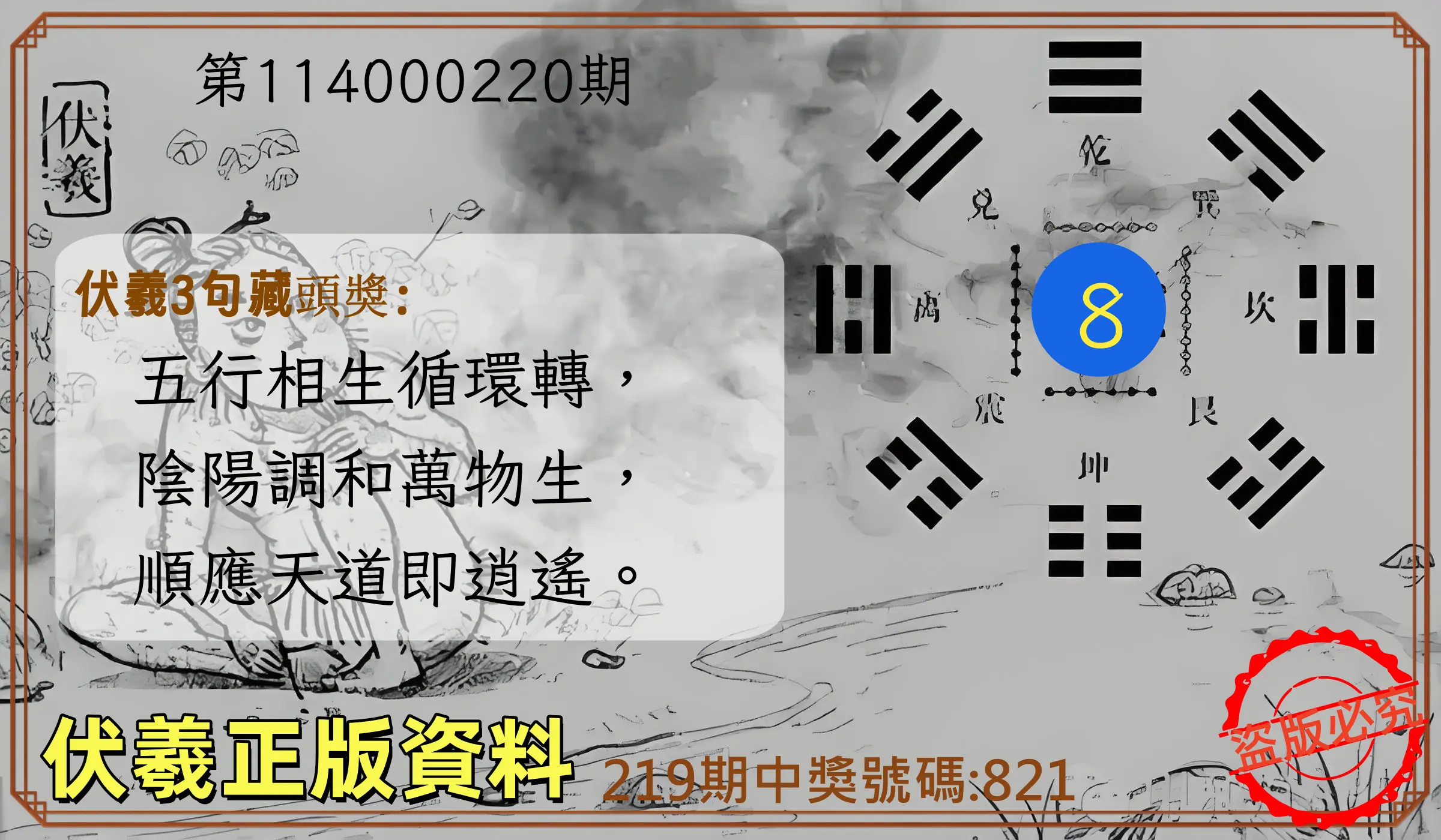 3星彩第114000220期(09/10)伏羲正版資料