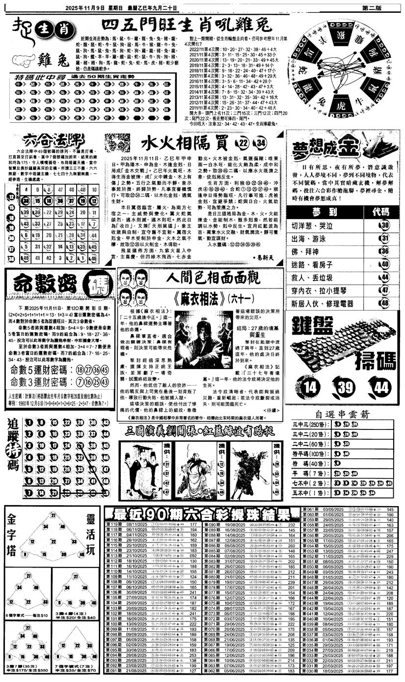 六合彩120期新报跑狗4(黑白)