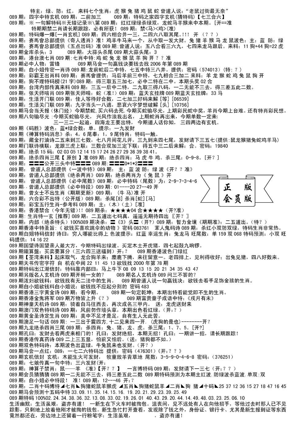 六合彩089期会员版长沙B(新)(黑白)