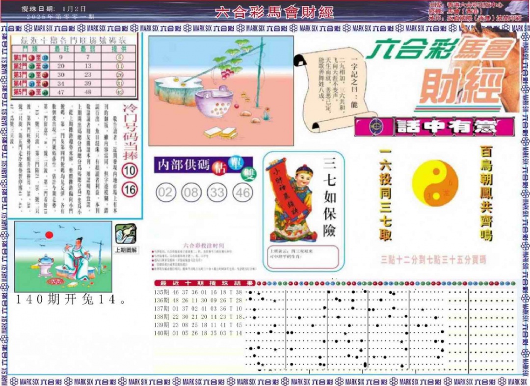 六合彩001期马会财经A