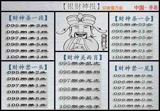 六合彩100期银财神