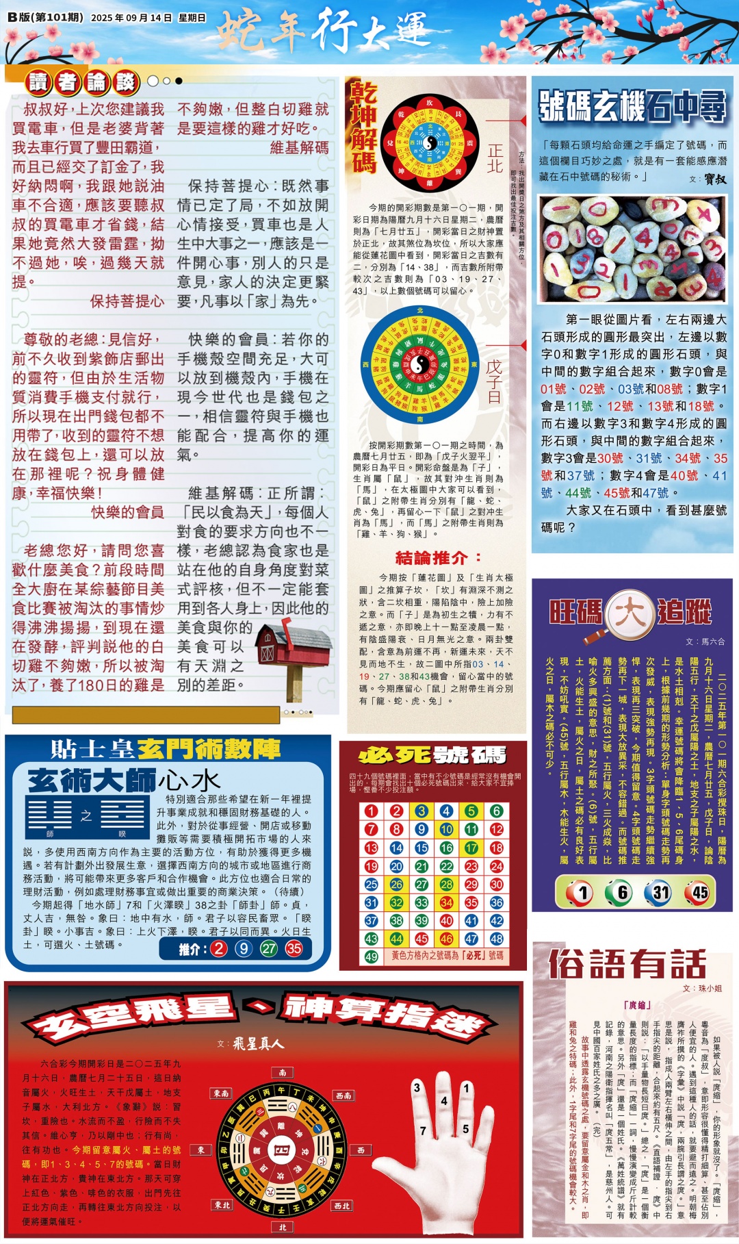 六合彩101期大版贴士皇-2