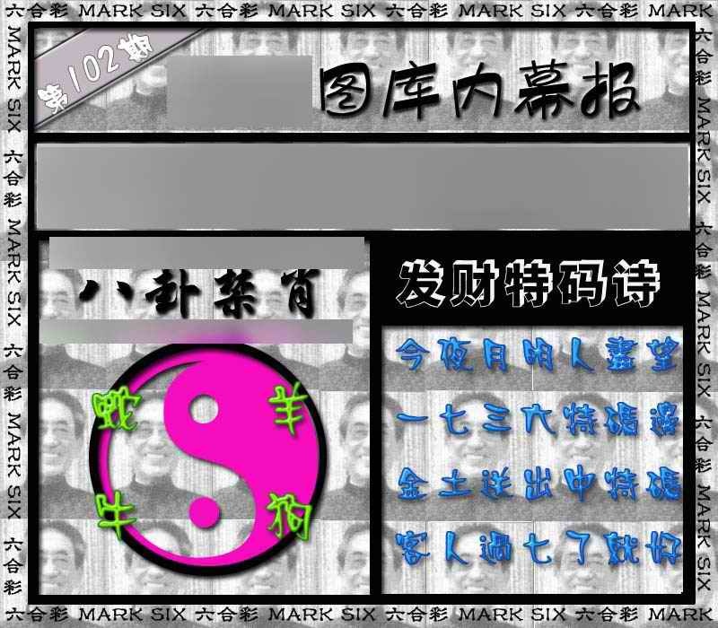 六合彩102期内幕报