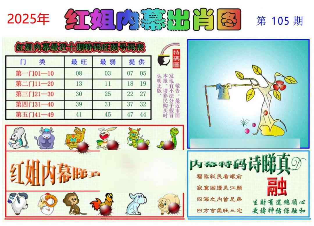 六合彩105期红姐内幕出肖