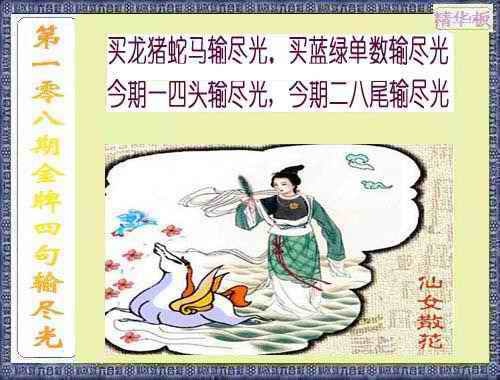 六合彩108期金牌四句输尽光