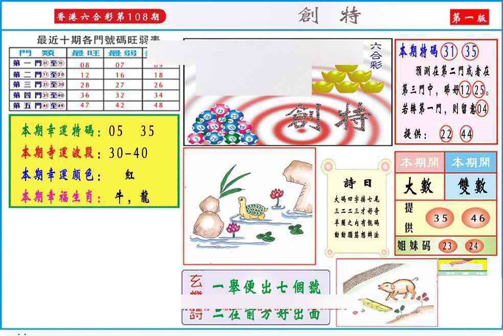 六合彩108期马经创特A(新图推荐)