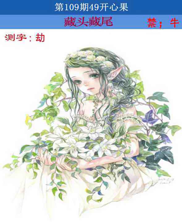 六合彩109期四九开心果