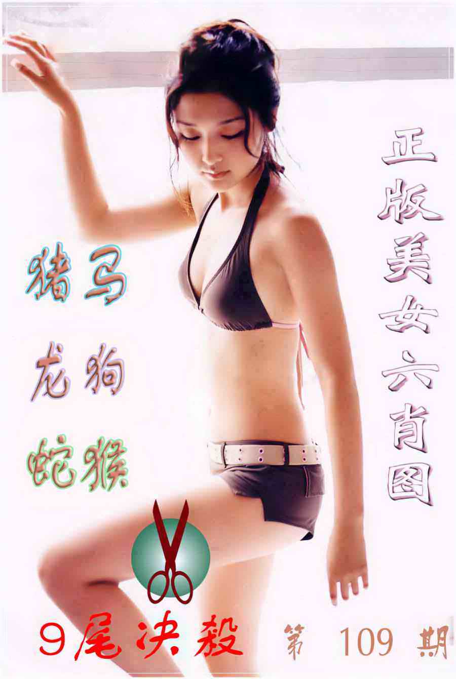 六合彩109期美女六肖图B