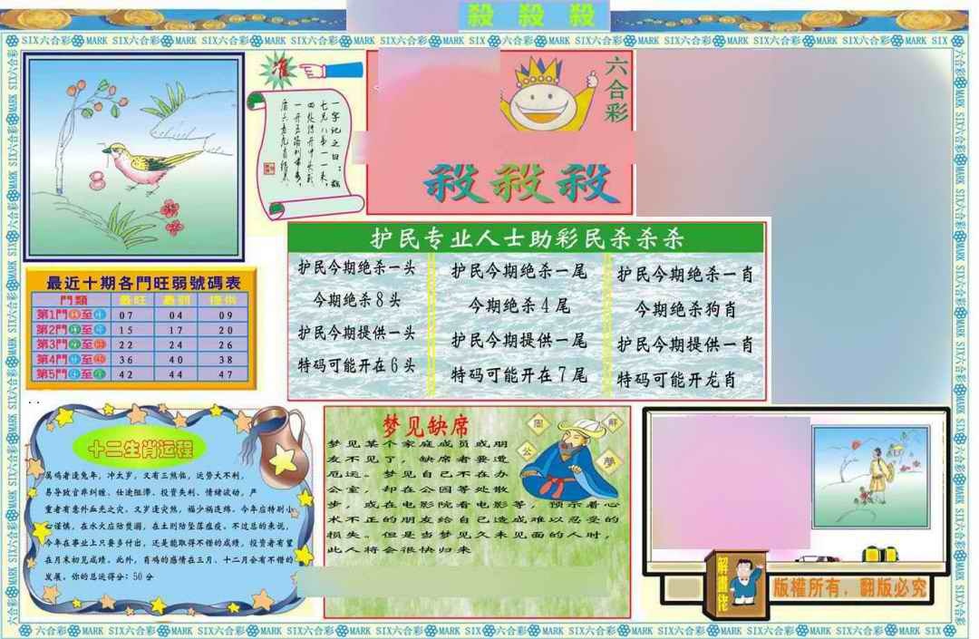 六合彩109期马经杀杀杀A(新图推荐)