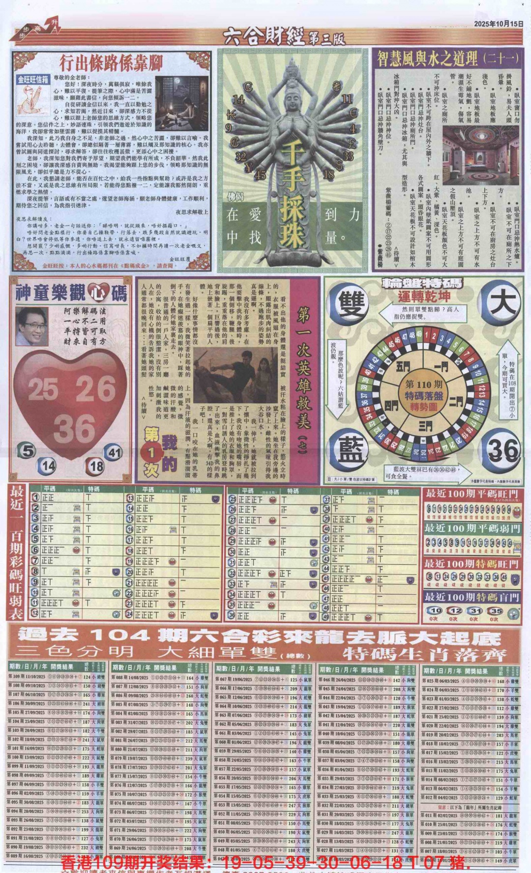 六合彩110期六合财经C加大版