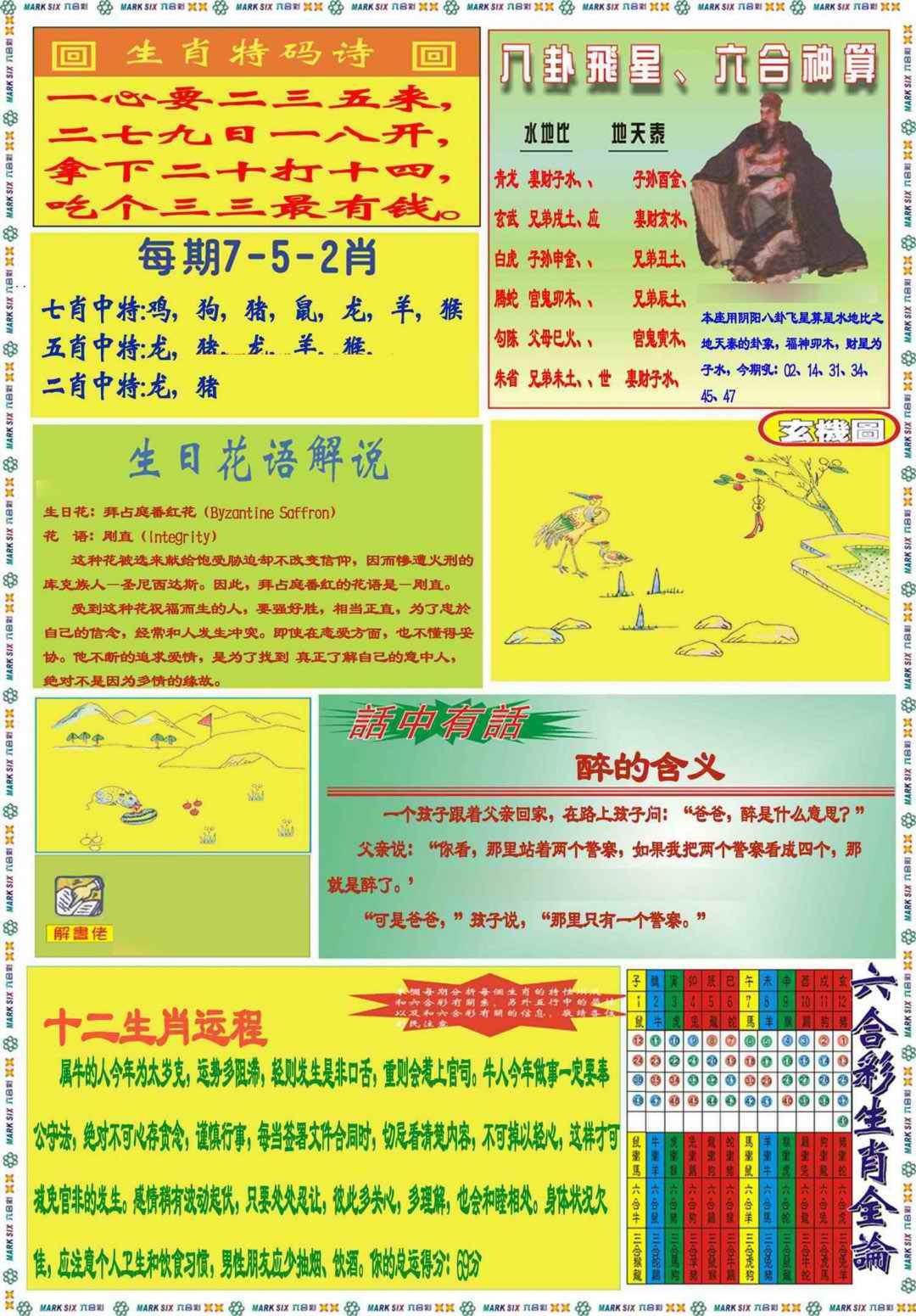 六合彩110期马经B(新图推荐)