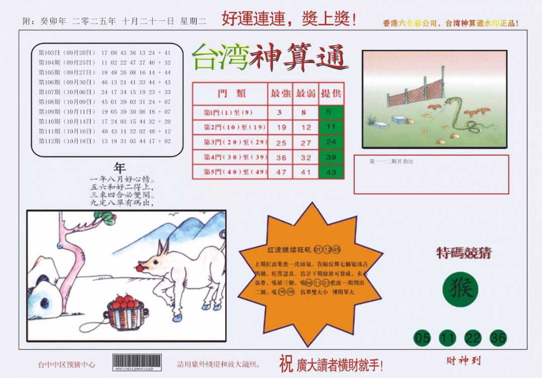 六合彩113期4-台湾神算