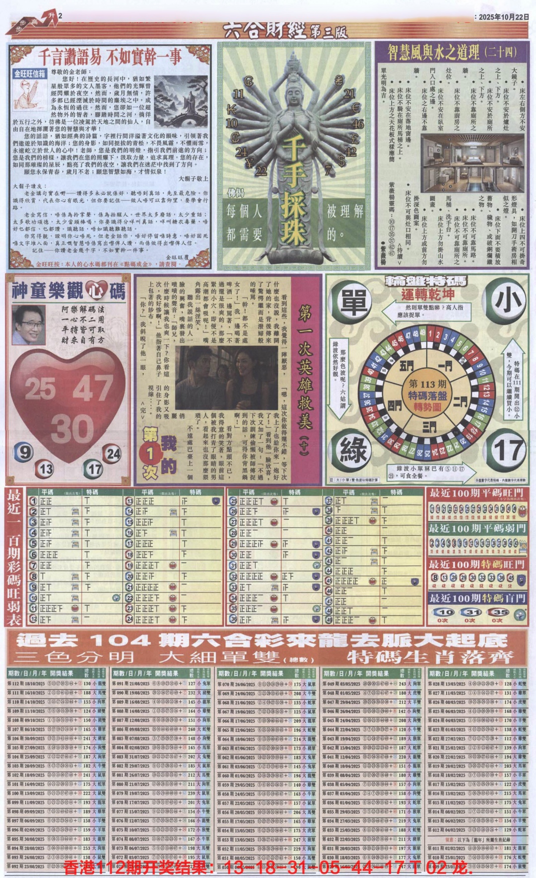 六合彩113期六合财经C加大版