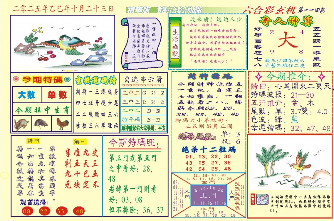 六合彩114期118六合玄机(新图)