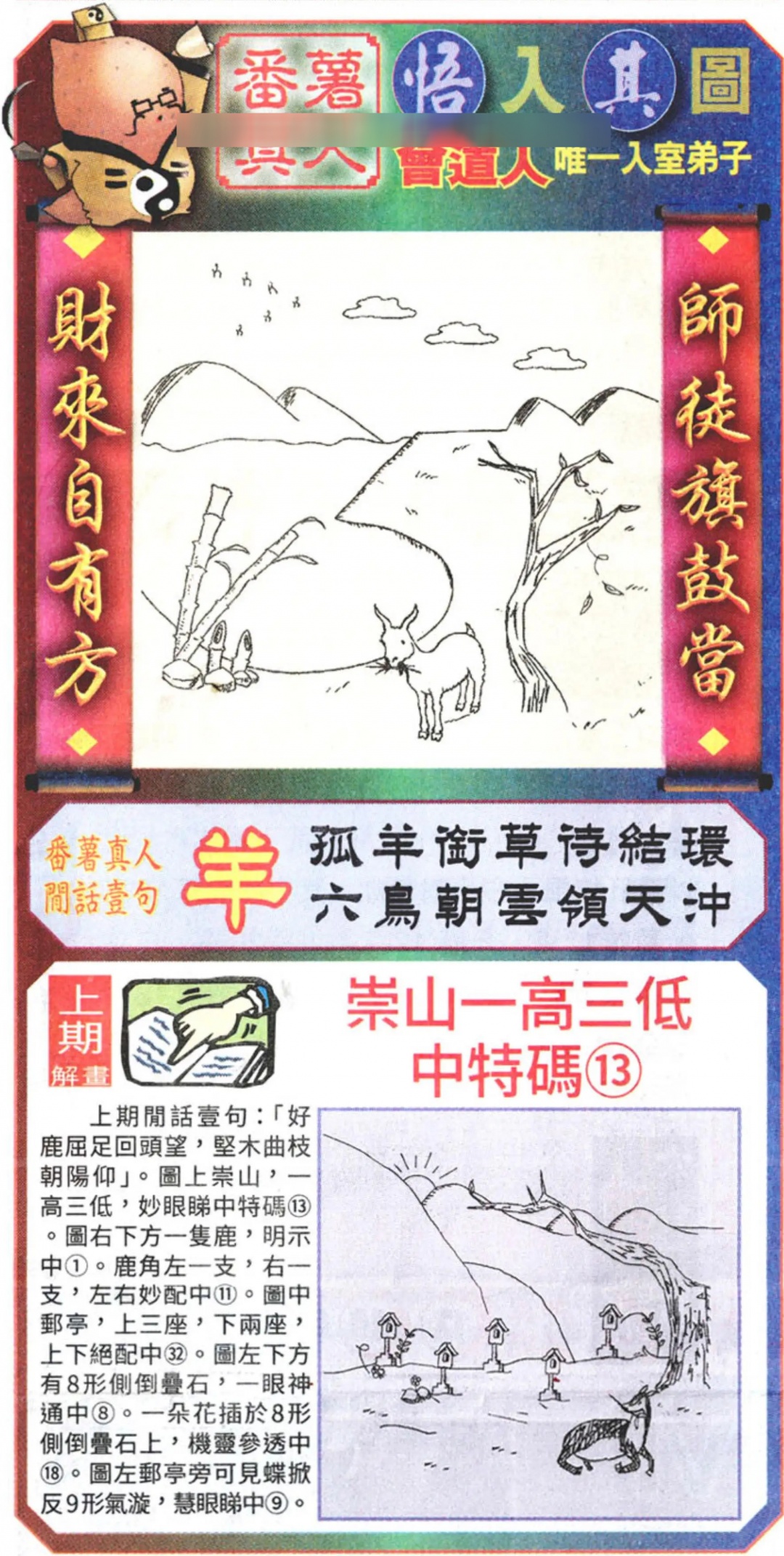 六合彩114期悟入其图