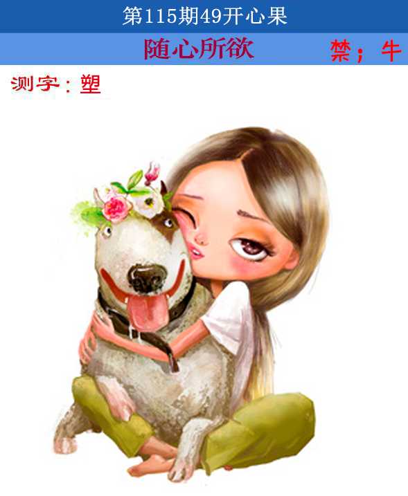 六合彩115期四九开心果