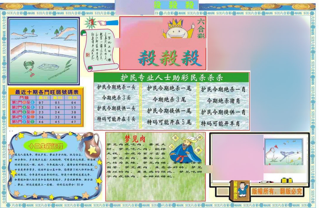 六合彩115期马经杀杀杀A(新图推荐)