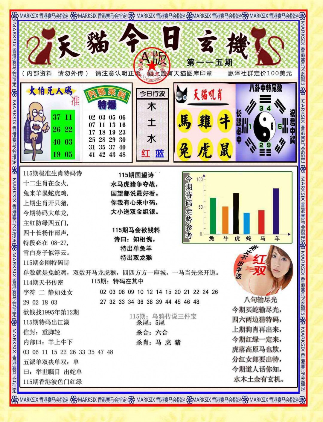 六合彩115期今日玄机图A
