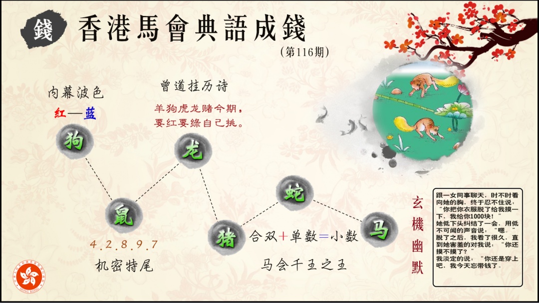 六合彩116期典语成钱