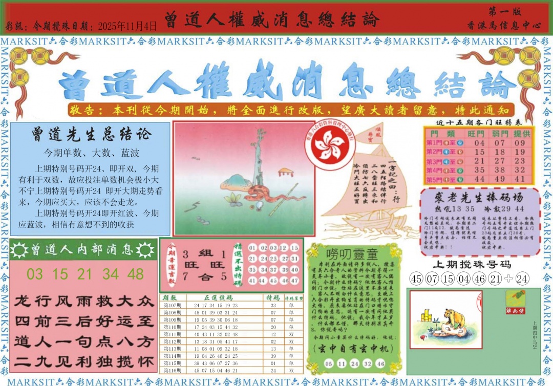 六合彩117期曾道人权威消息A