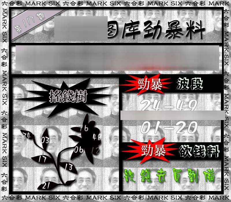 六合彩117期劲暴来料{正版}