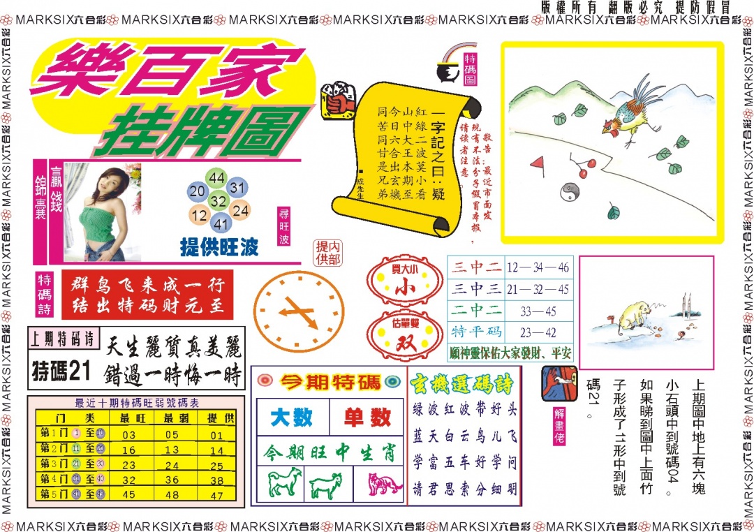 六合彩117期乐百家挂牌图记录