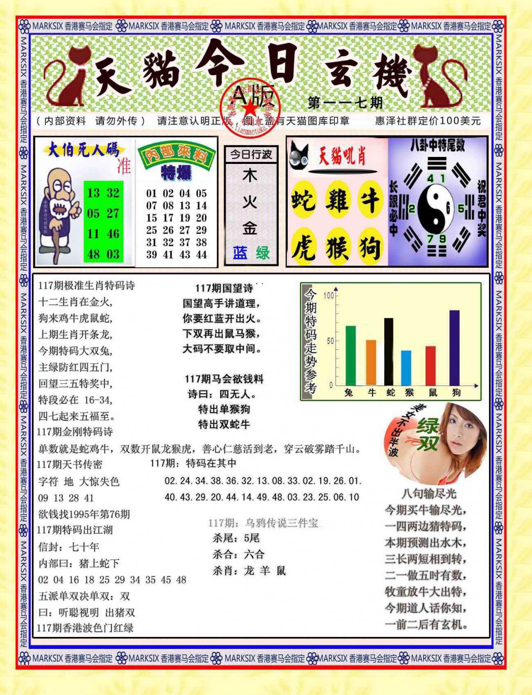 六合彩117期今日玄机图A