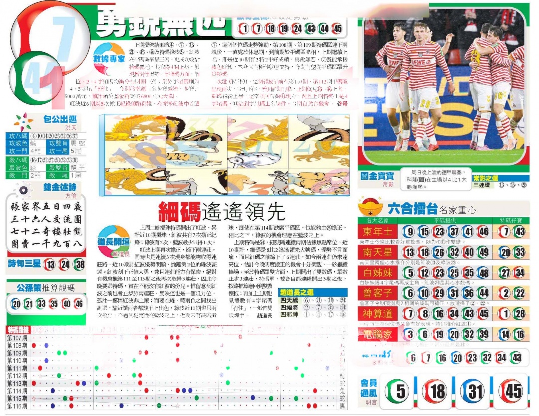 六合彩117期香港商报B