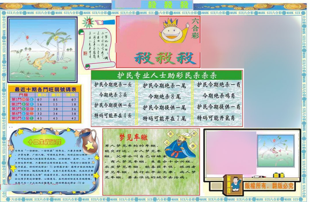 六合彩118期马经杀杀杀A(新图推荐)