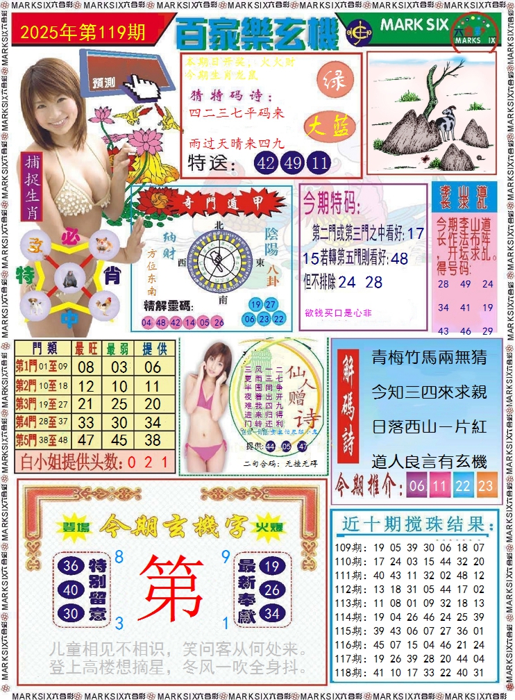 六合彩119期百家乐玄机 记录