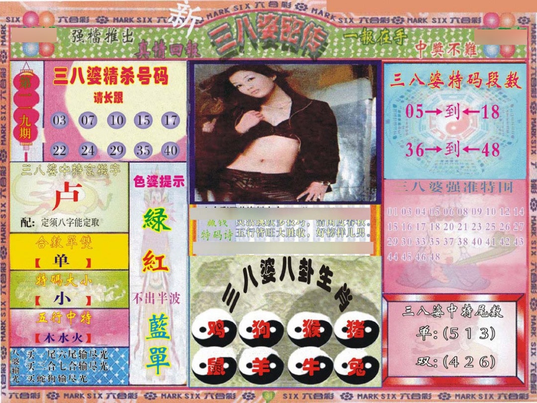 六合彩119期三八婆密报