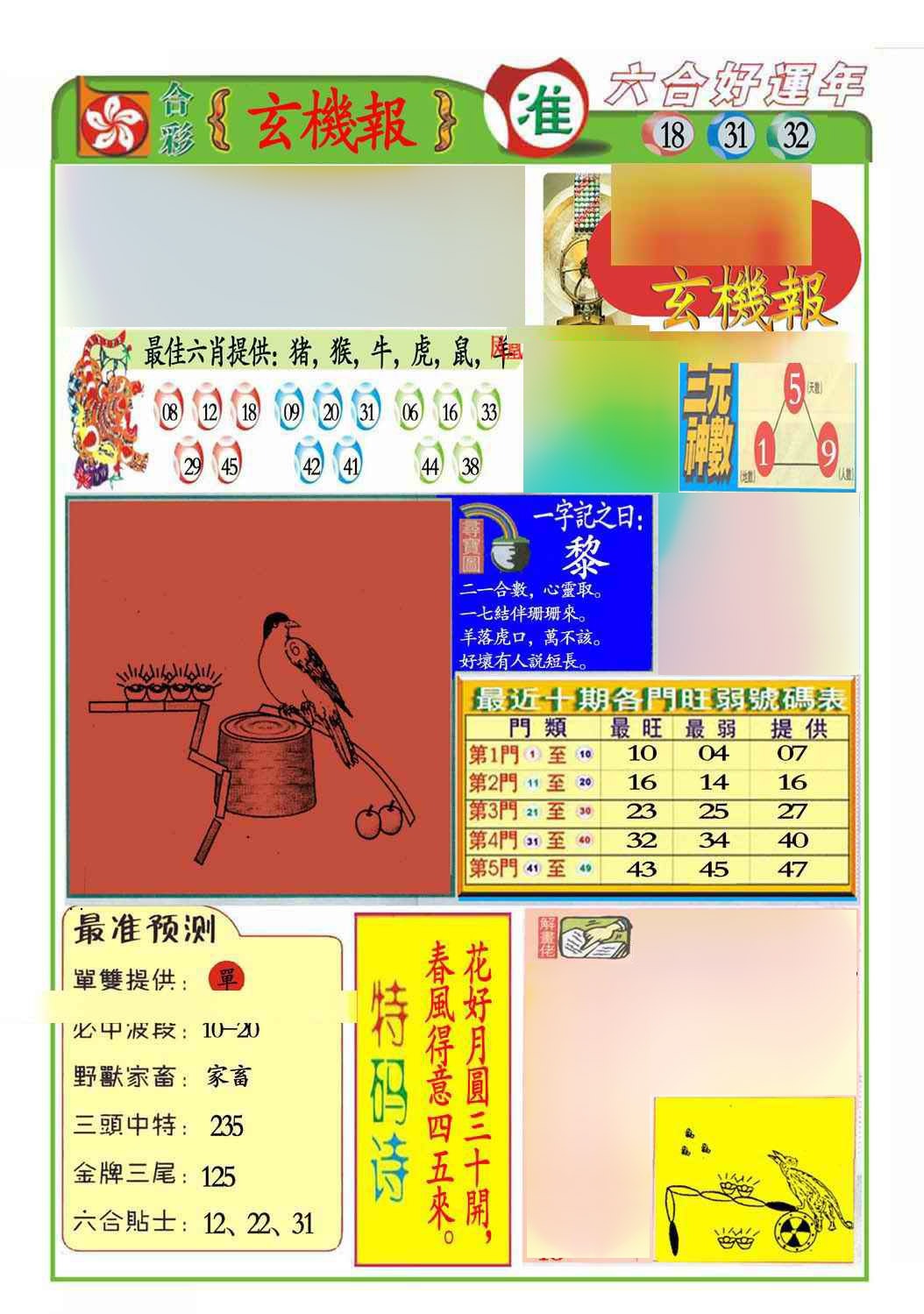 六合彩120期马经玄机报(新图推荐)