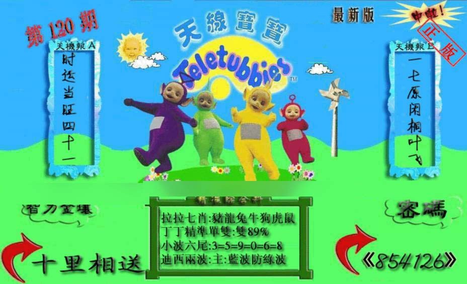 六合彩120期新天线宝宝(2006三版)