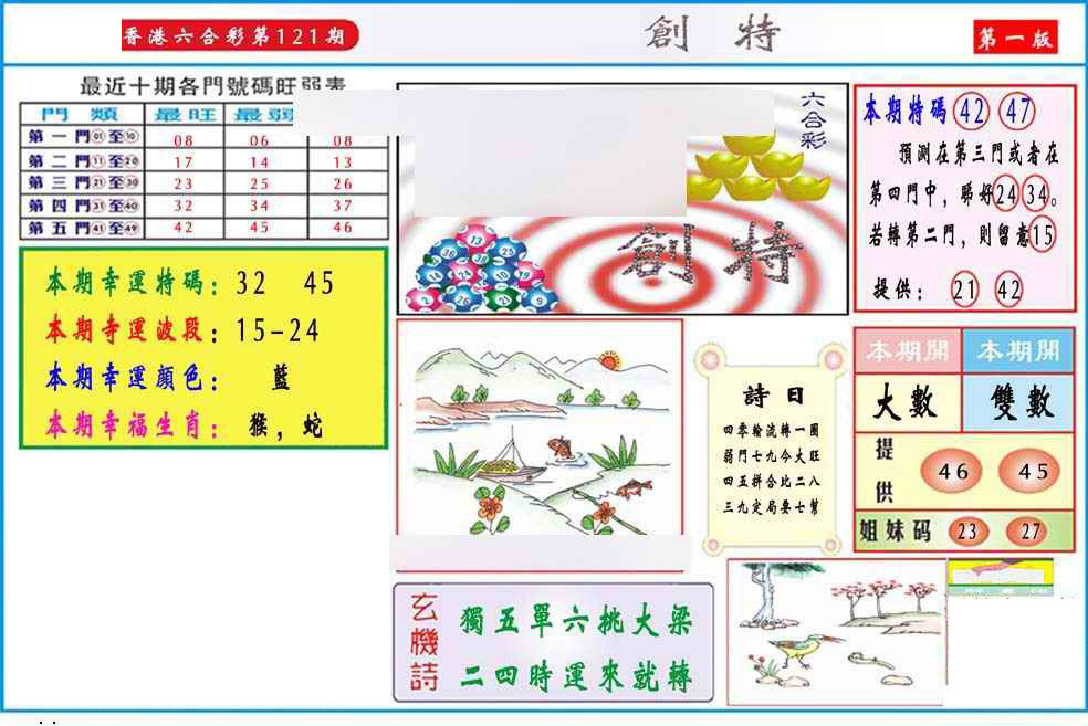 六合彩121期马经创特A(新图推荐)