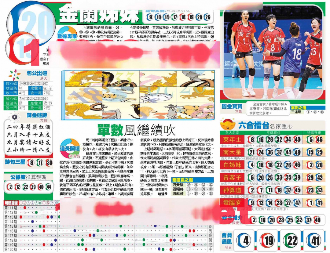 六合彩121期香港商报B