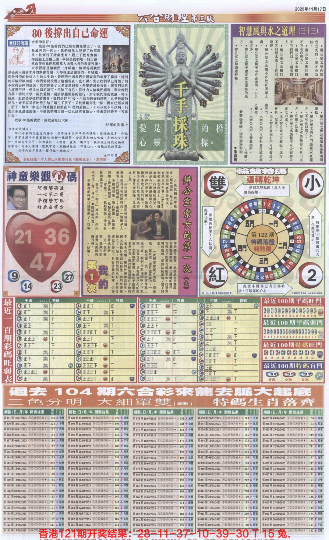 六合彩122期六合财经C加大版