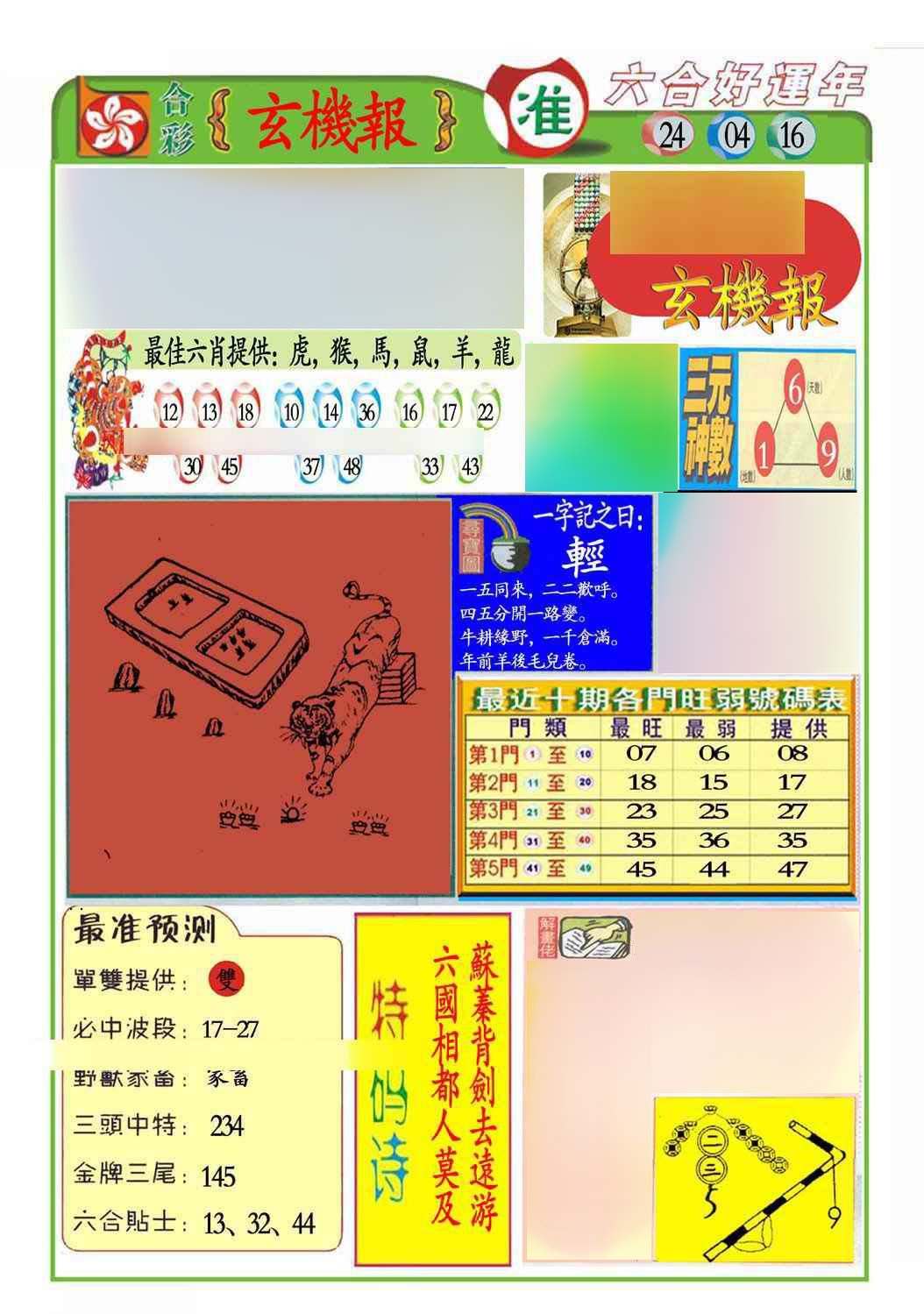 六合彩122期马经玄机报(新图推荐)