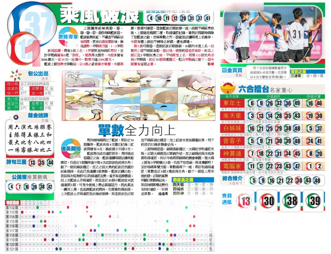 六合彩122期香港商报B