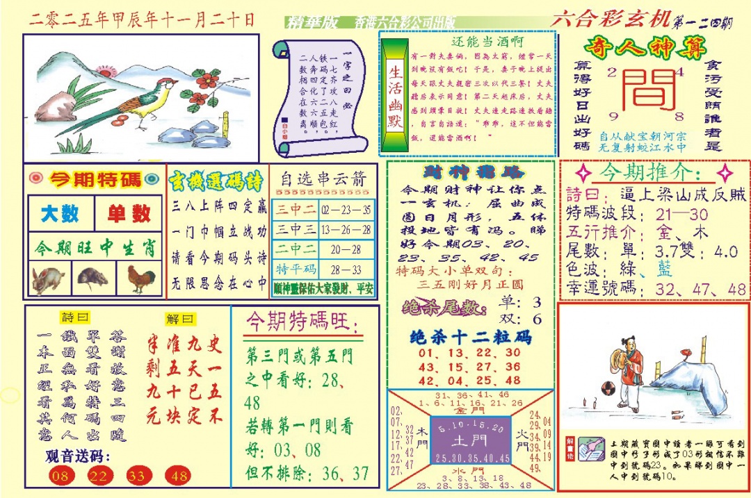 六合彩124期118六合玄机(新图)