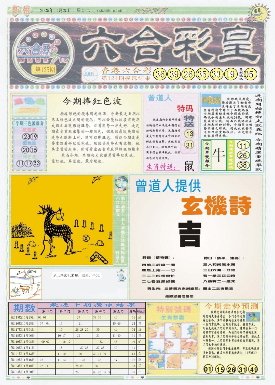 六合彩125期六合彩皇A