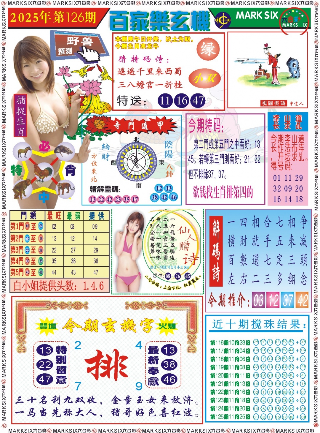 六合彩126期百家乐玄机 记录