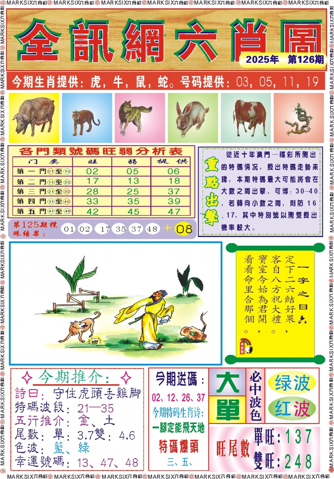 六合彩126期全讯网六肖图记录