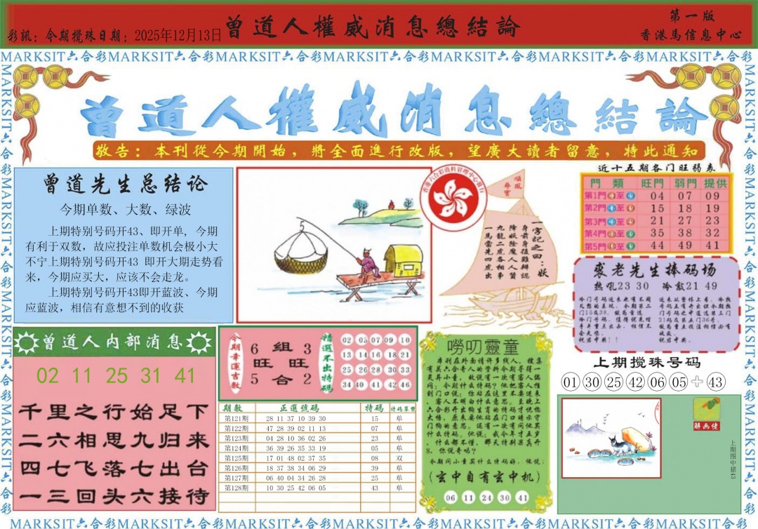 六合彩129期曾道人权威消息A