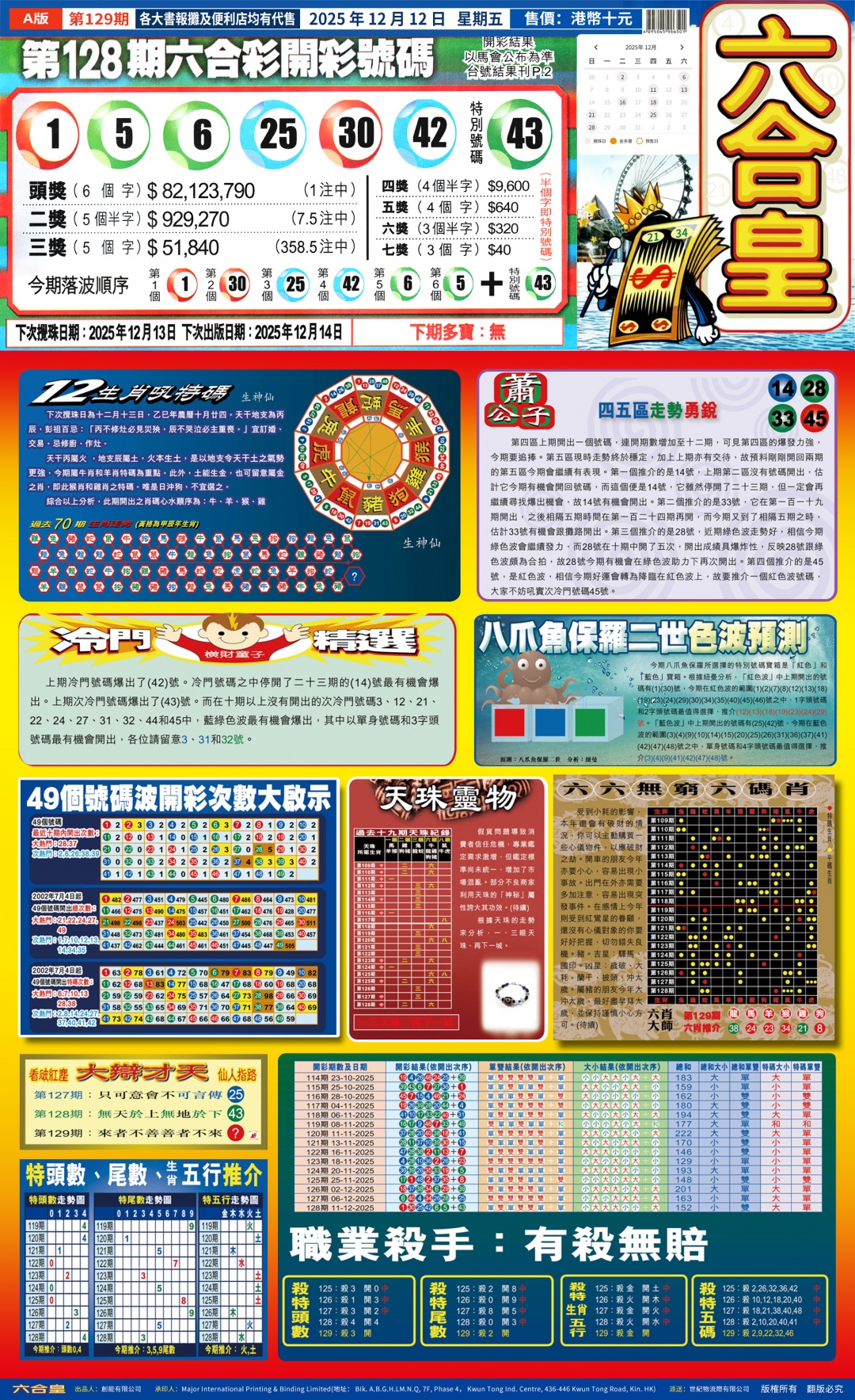 六合彩129期六合皇A