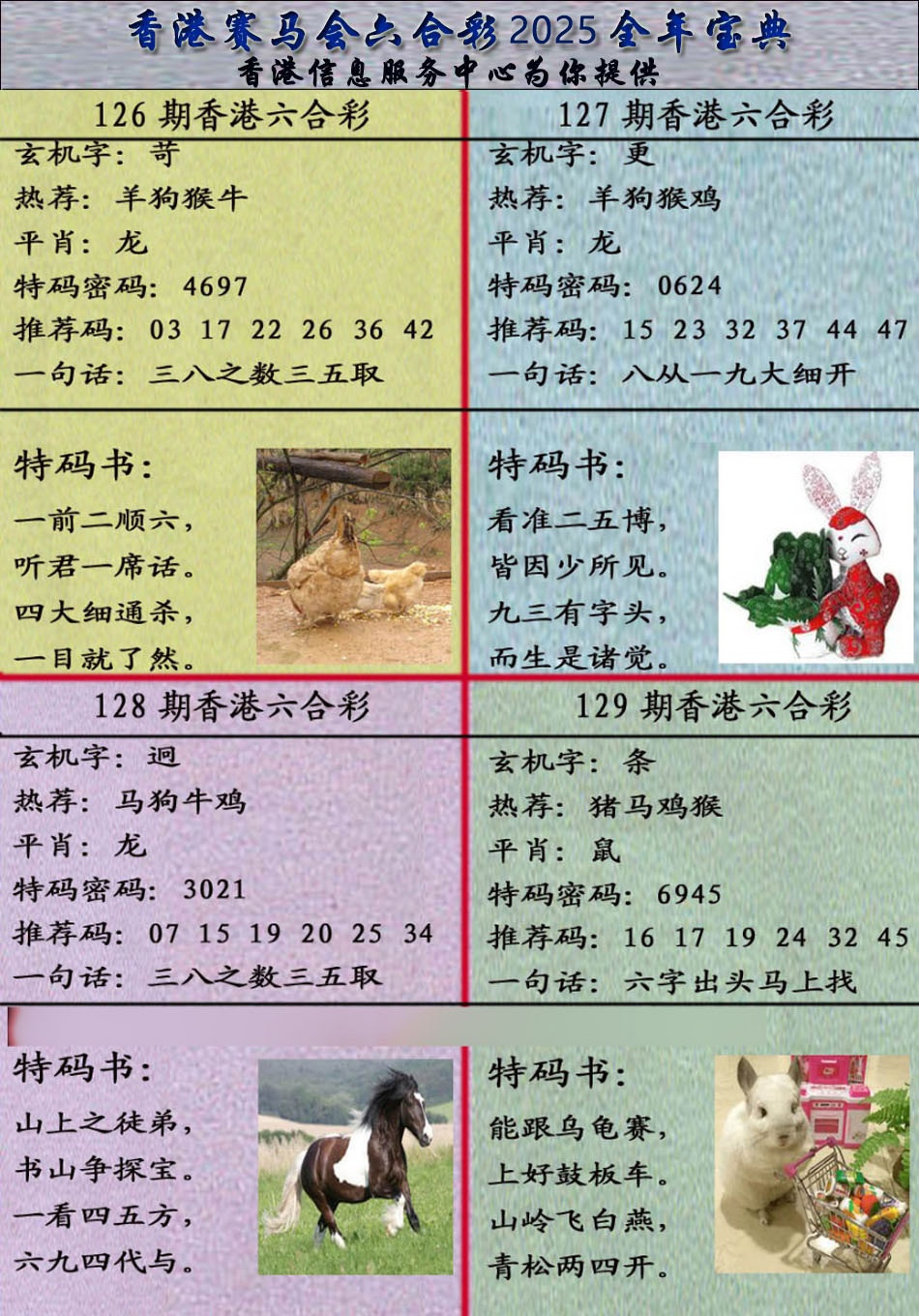 六合彩129期宝典报