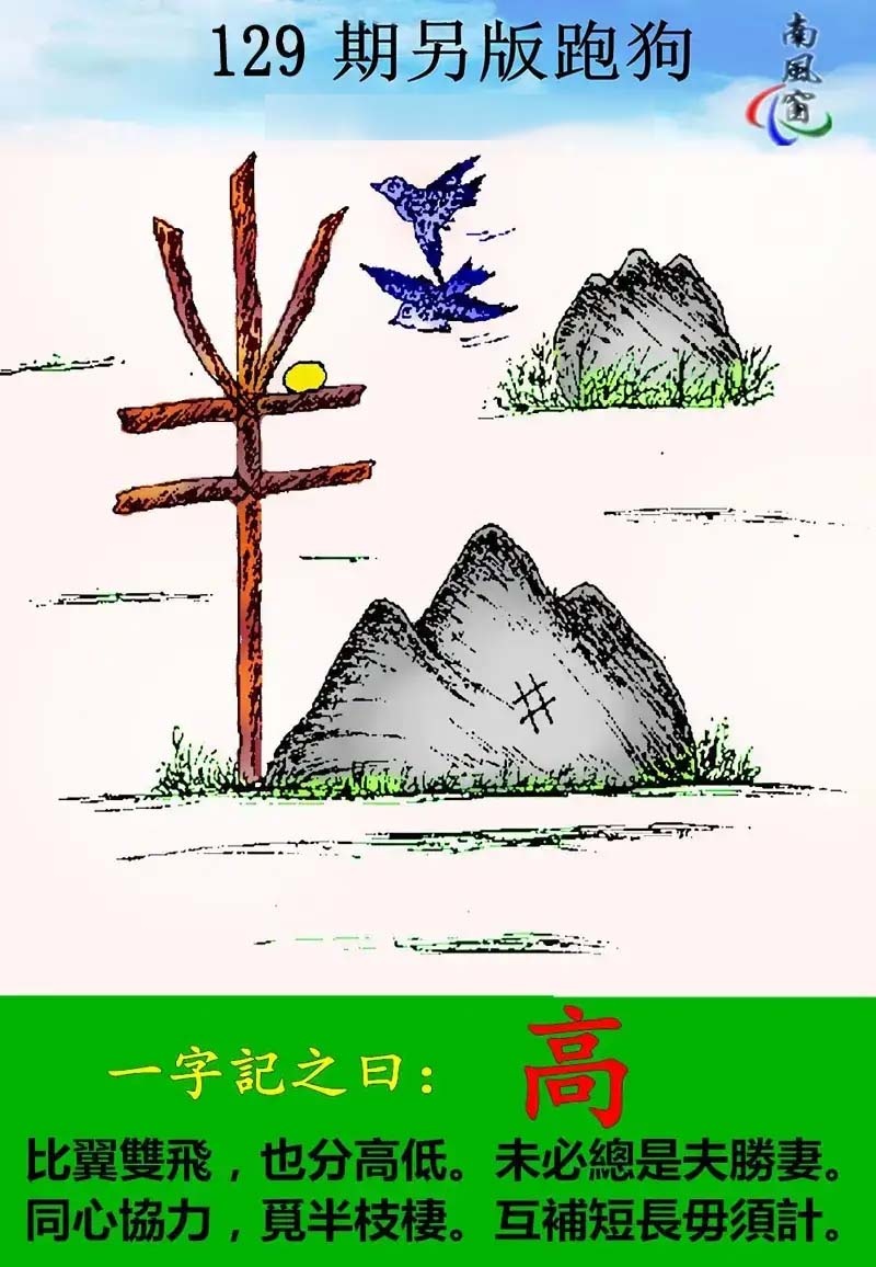 六合彩129期另版跑狗