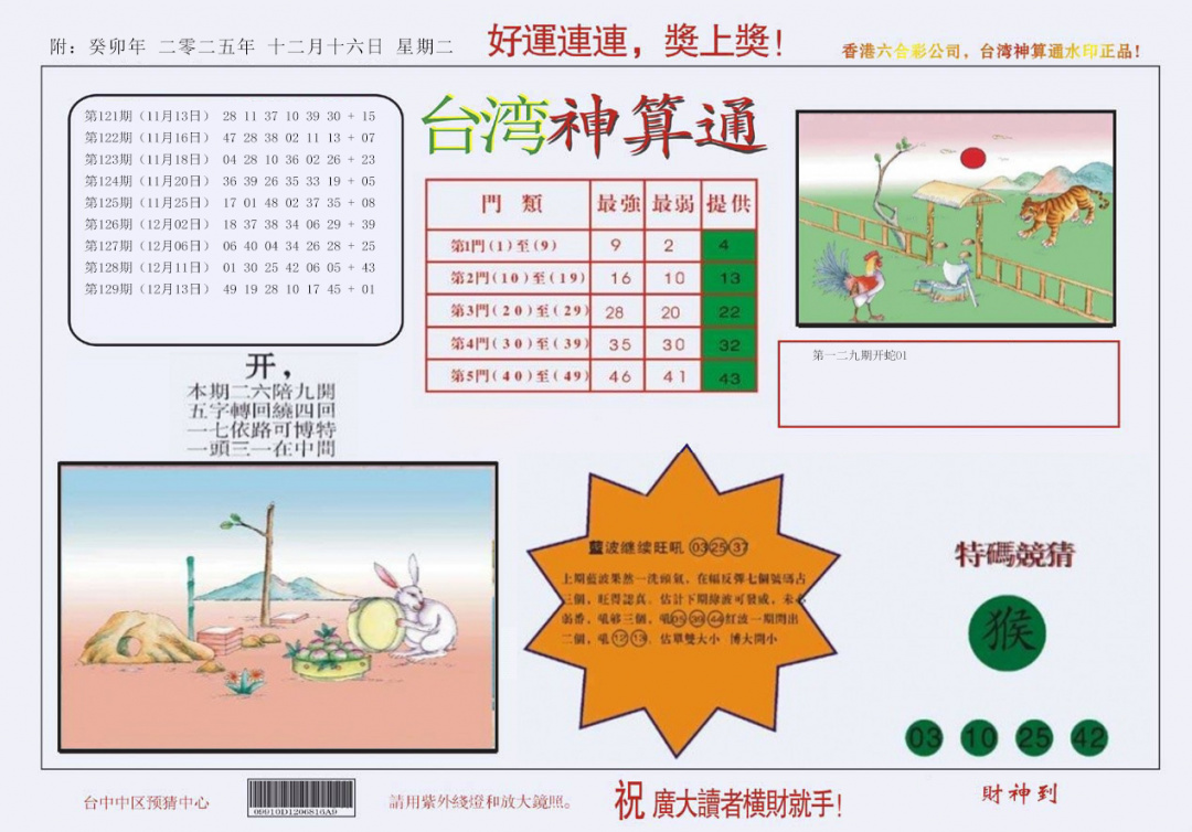 六合彩130期4-台湾神算