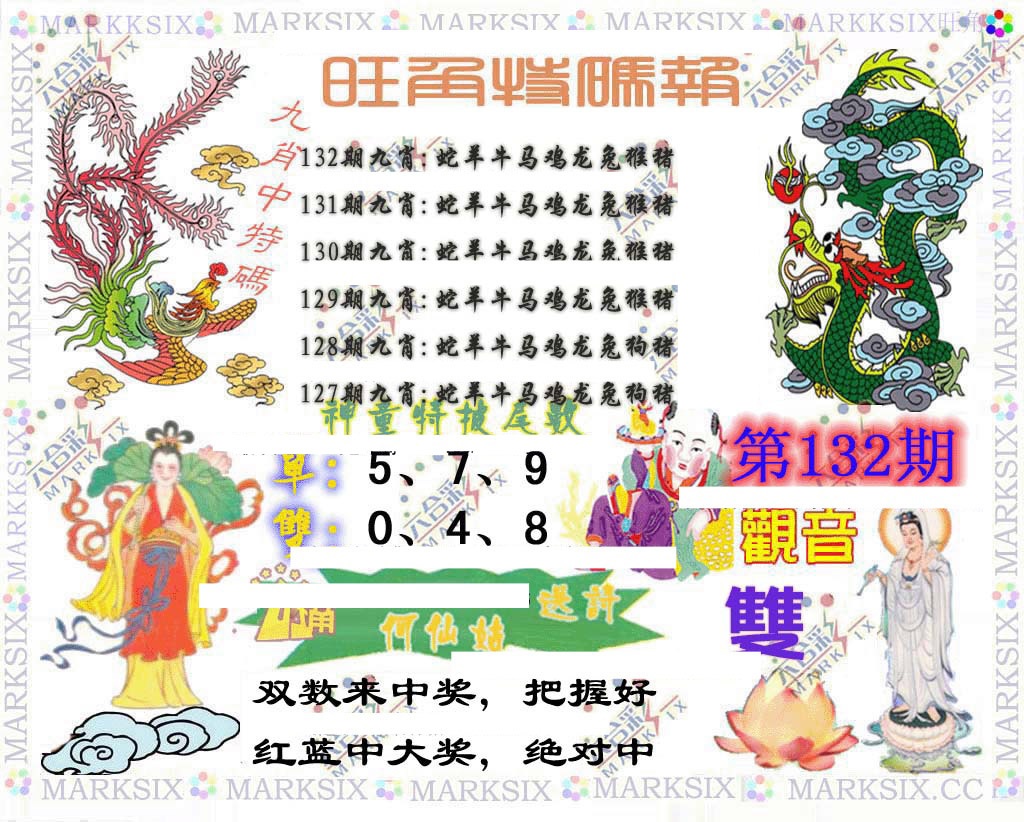 六合彩132期旺角特码报