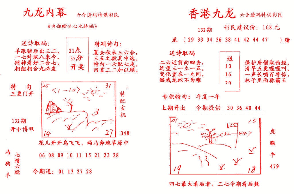 六合彩132期九龙内幕